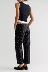 DONNI. The Taffeta Drawstring Cargo Pants