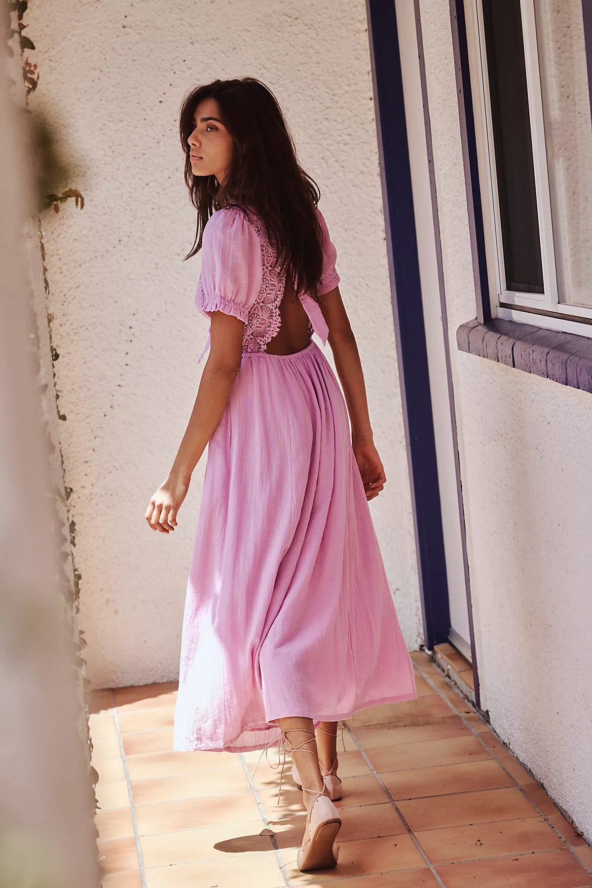 All You Need Is Lace Midi Dress