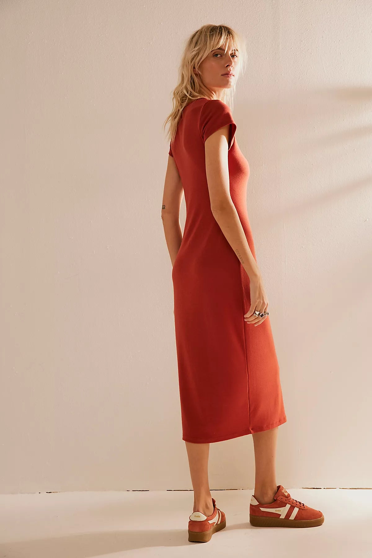 Good Feels Slim Midi Dress
