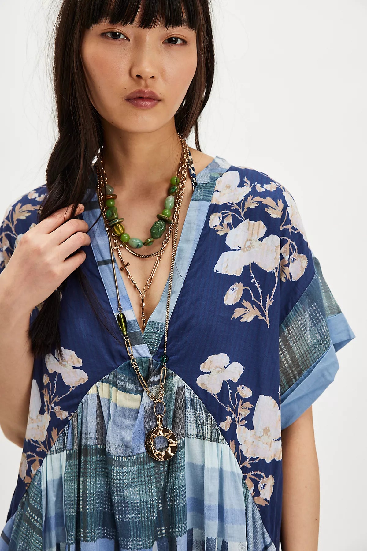 Agnes Printed Mini Dress