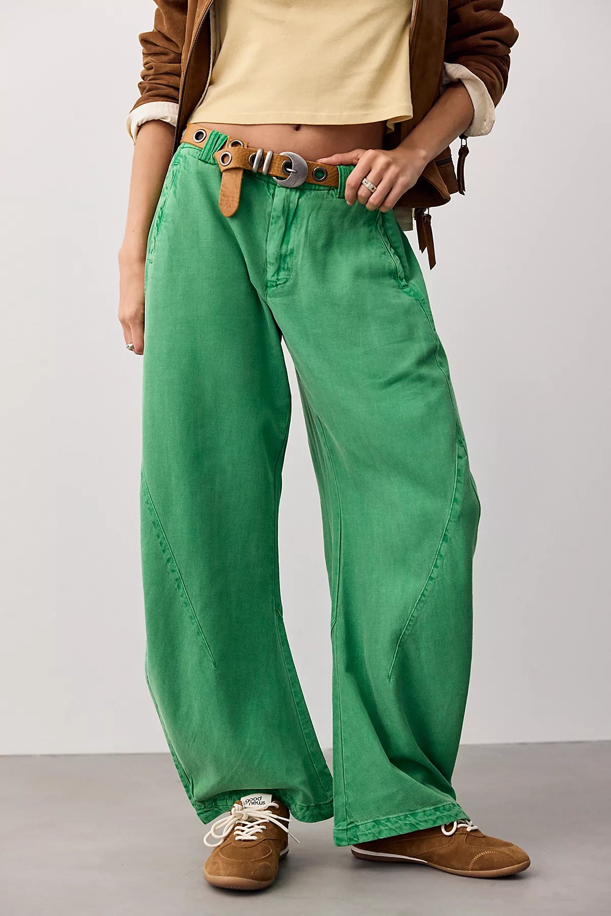 Spotlight Washed Barrel Chino Trousers