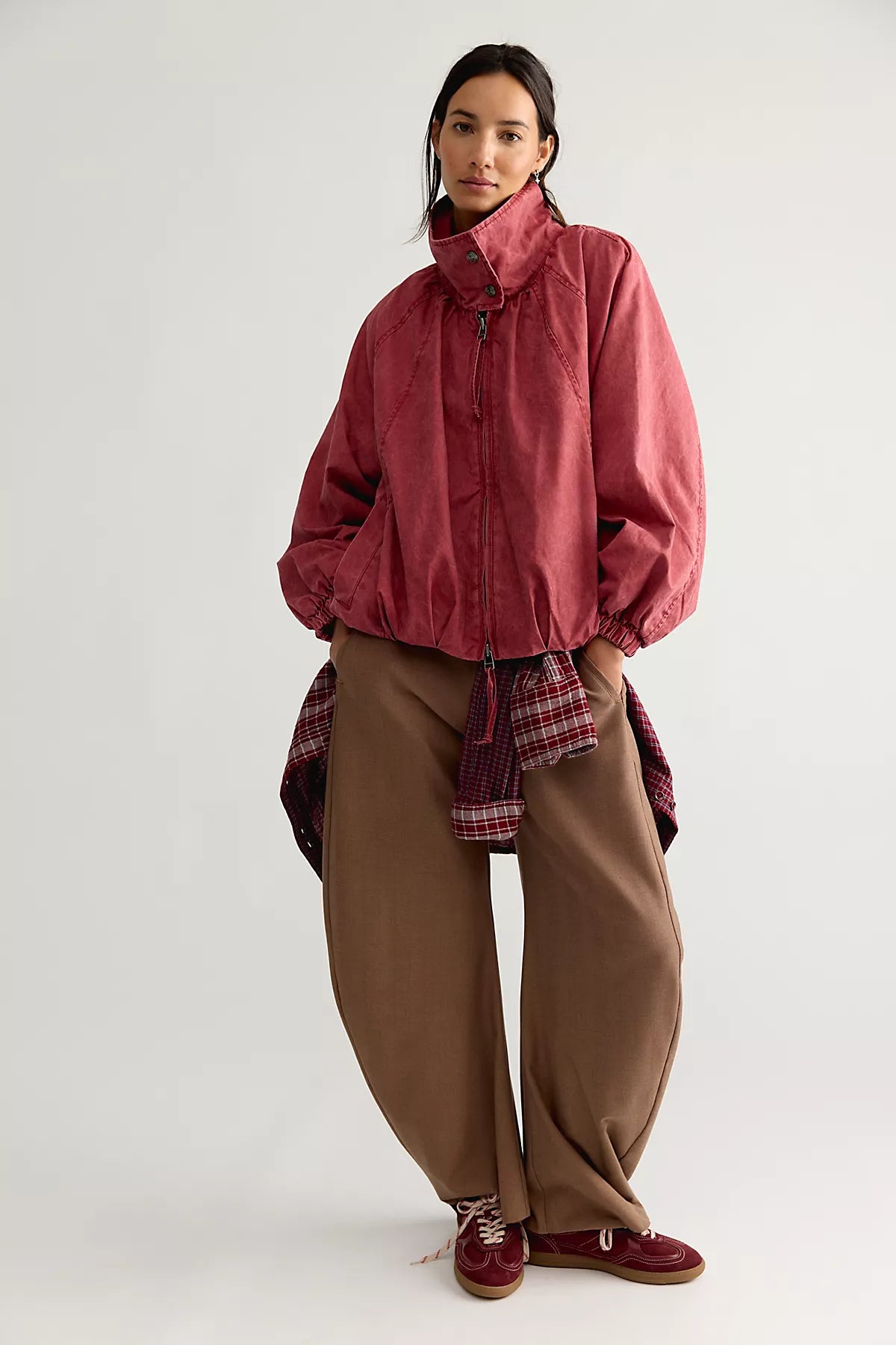 Chelsea Funnel-Neck Jacket