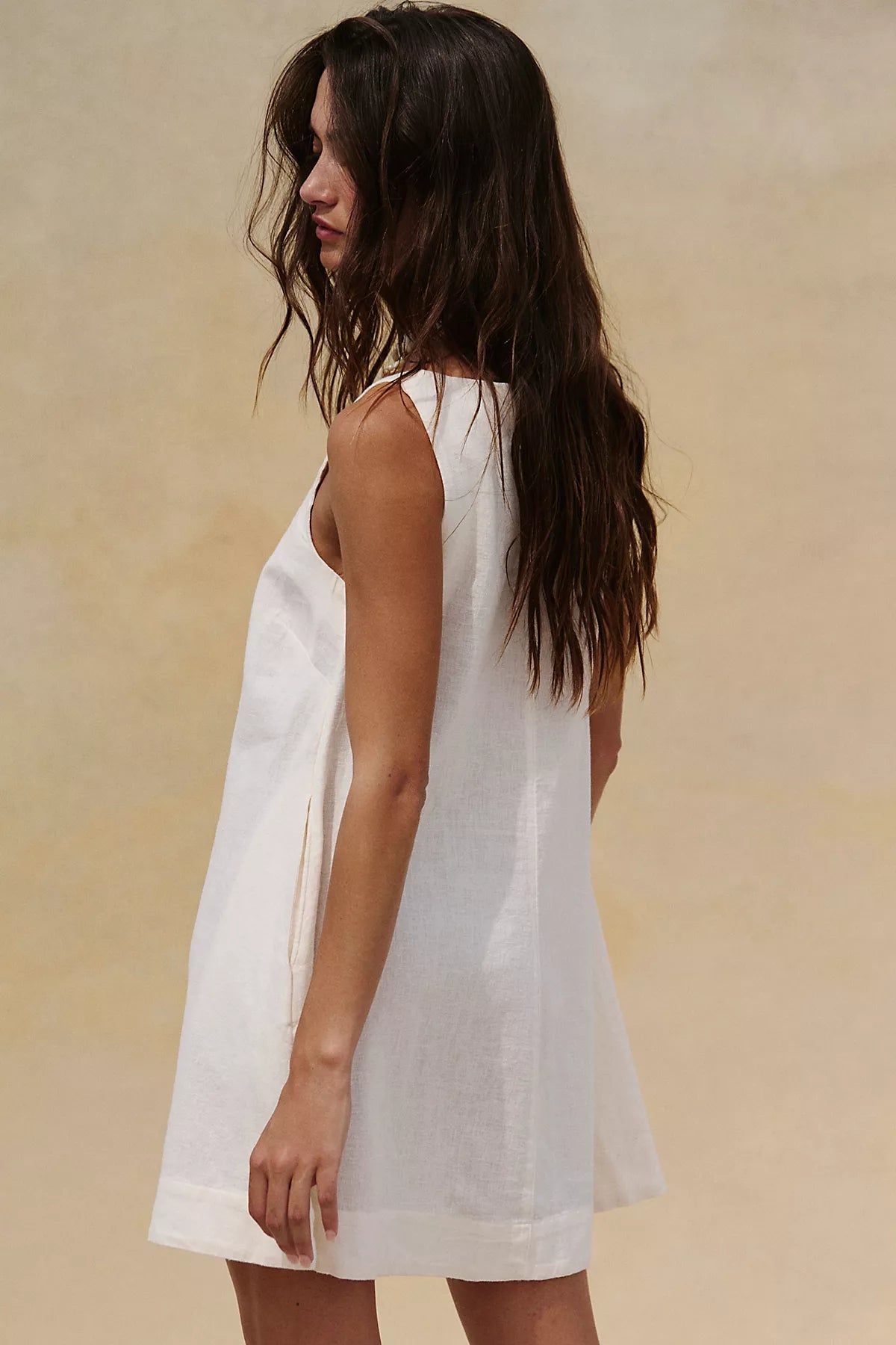 Breezy Linen Mini Dress