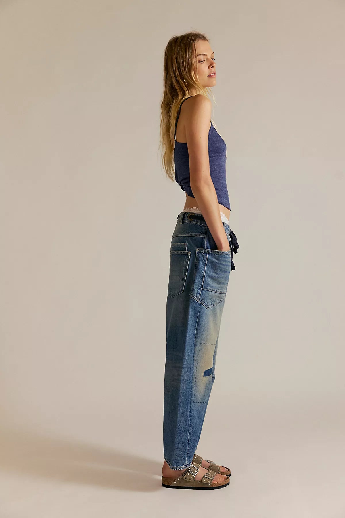 We The Free Moxie Pull-On Barrel Jeans