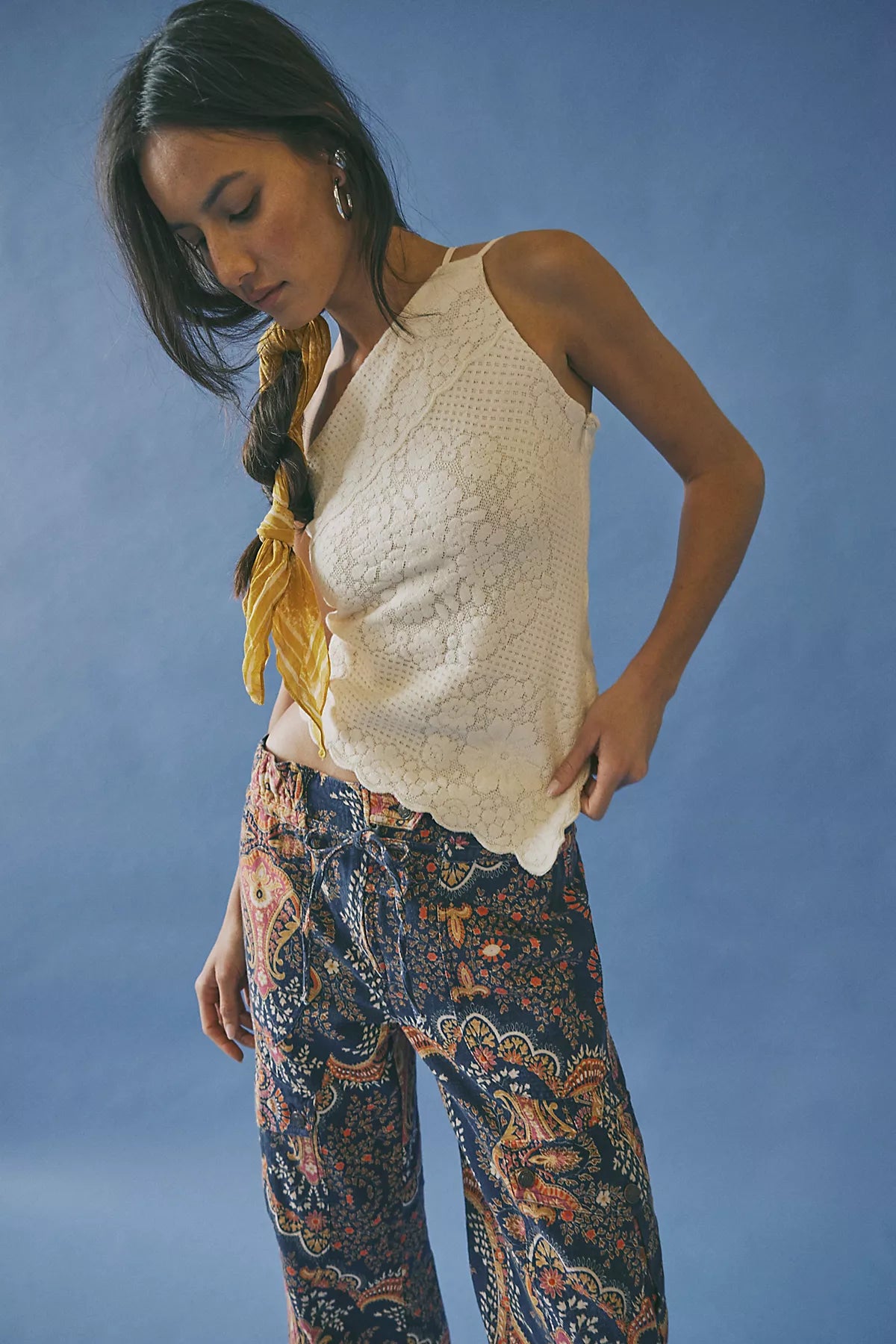 Clover One-Shoulder Top