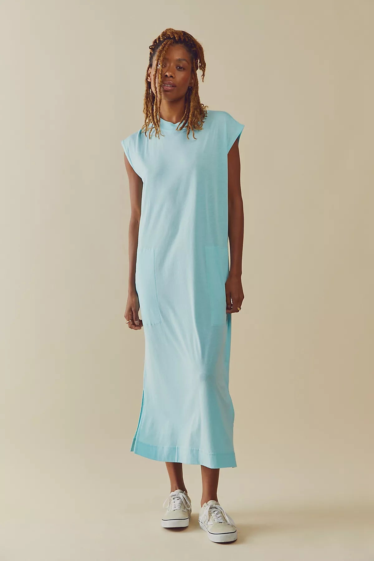 All Day Long Midi T-Shirt Dress