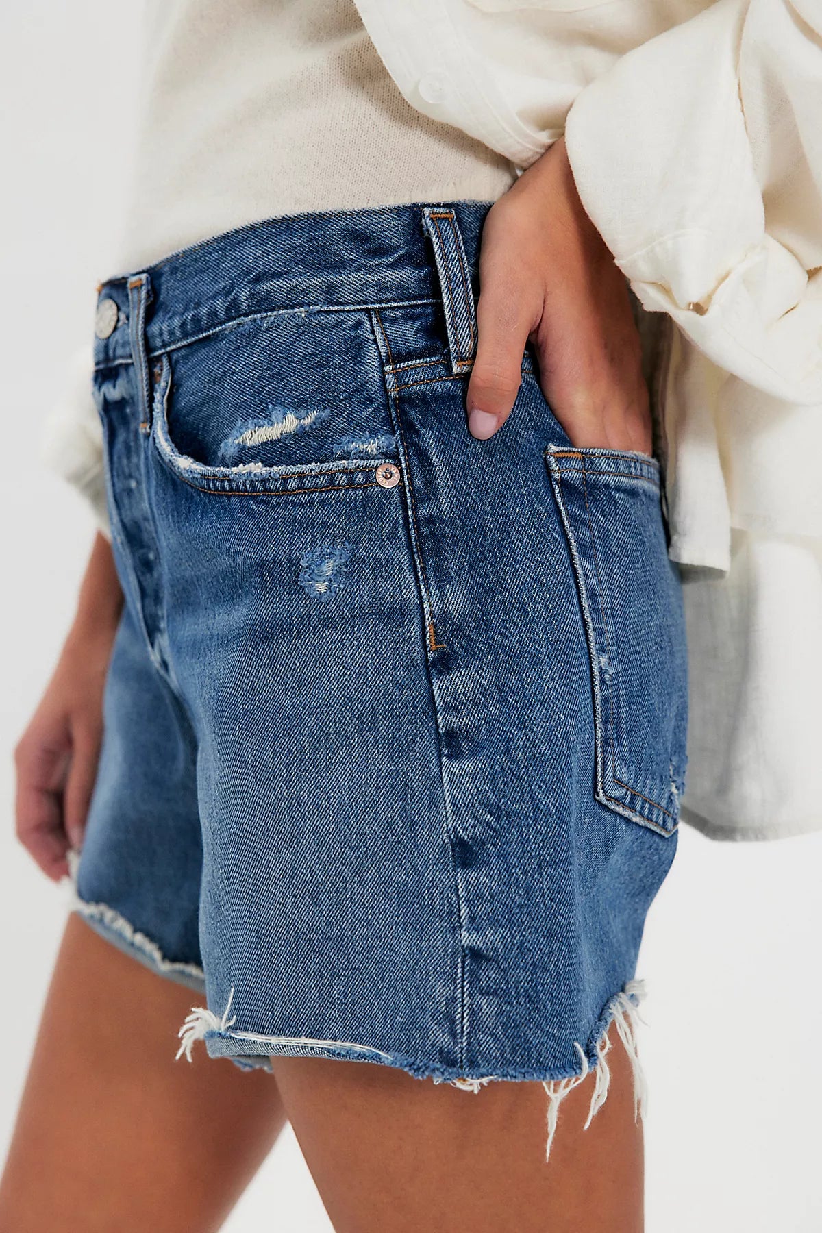 AGOLDE Parker Long Shorts