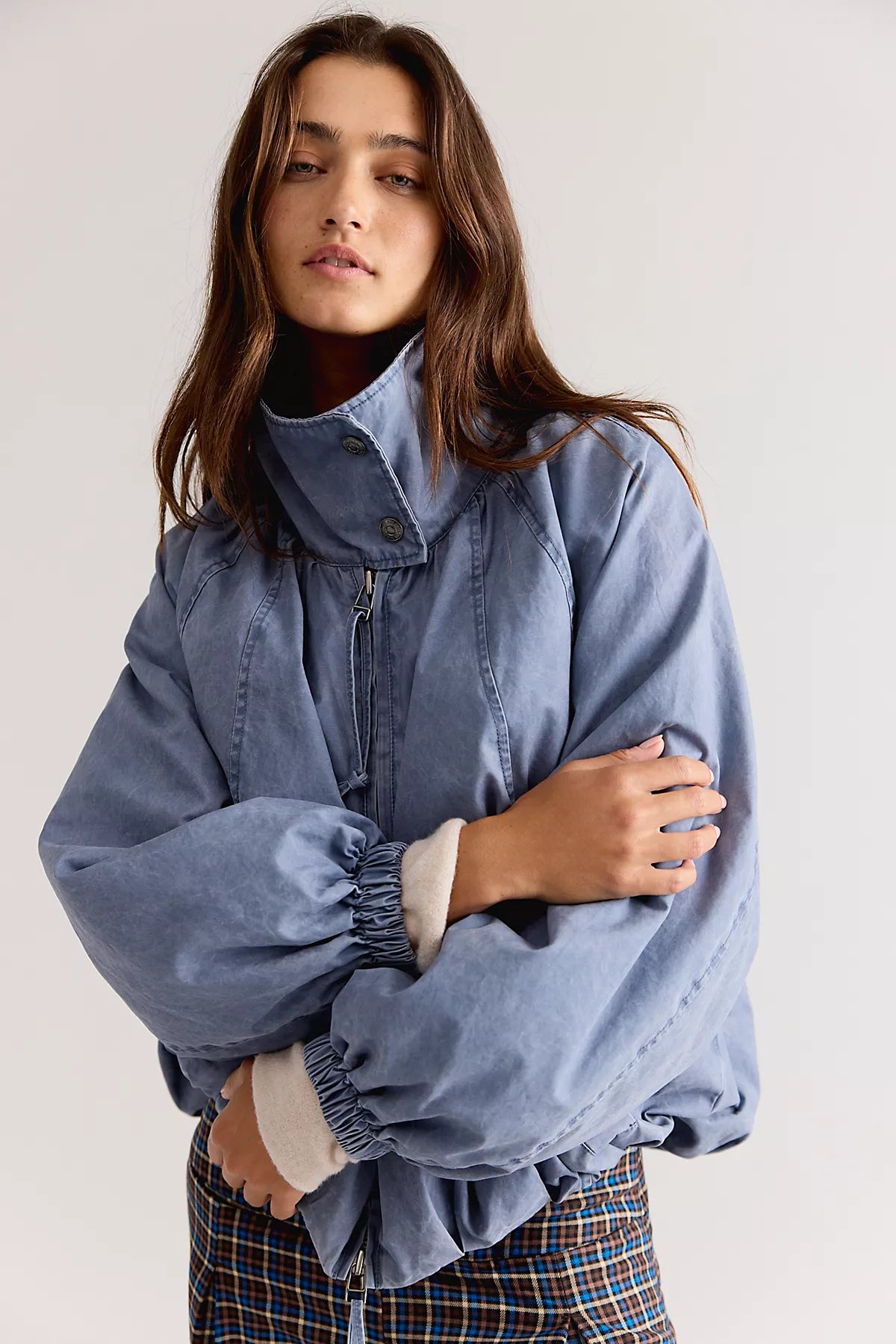 Chelsea Funnel-Neck Jacket