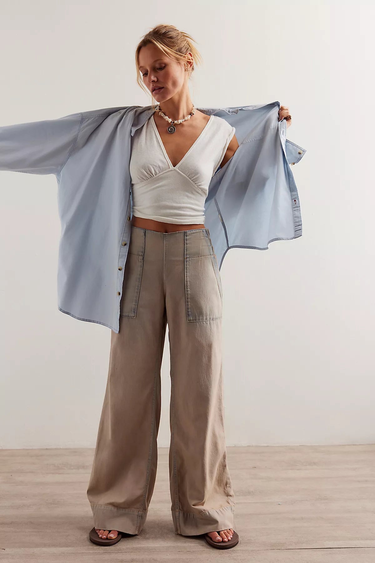 We The Free Breezy Denim Pull-On Jeans