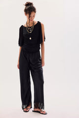 Artless Blair Fringe Pants
