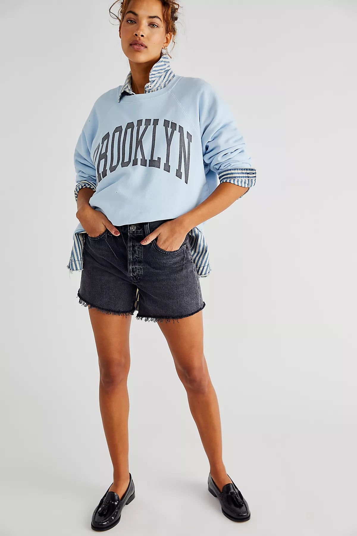 AGOLDE Parker Long Shorts