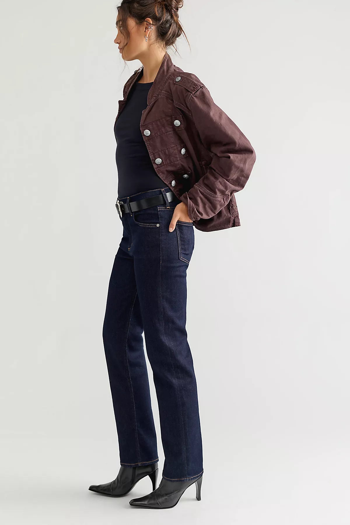 Citizens of Humanity Palma Silk Denim Long Jeans