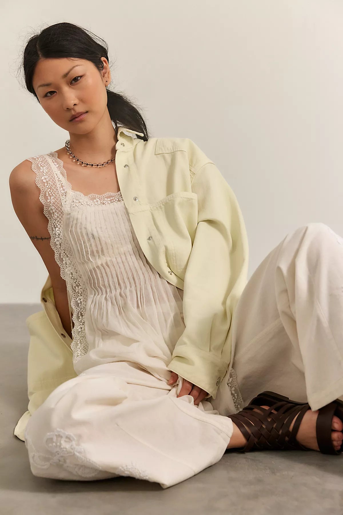 AGOLDE Laria Button Down Shirt