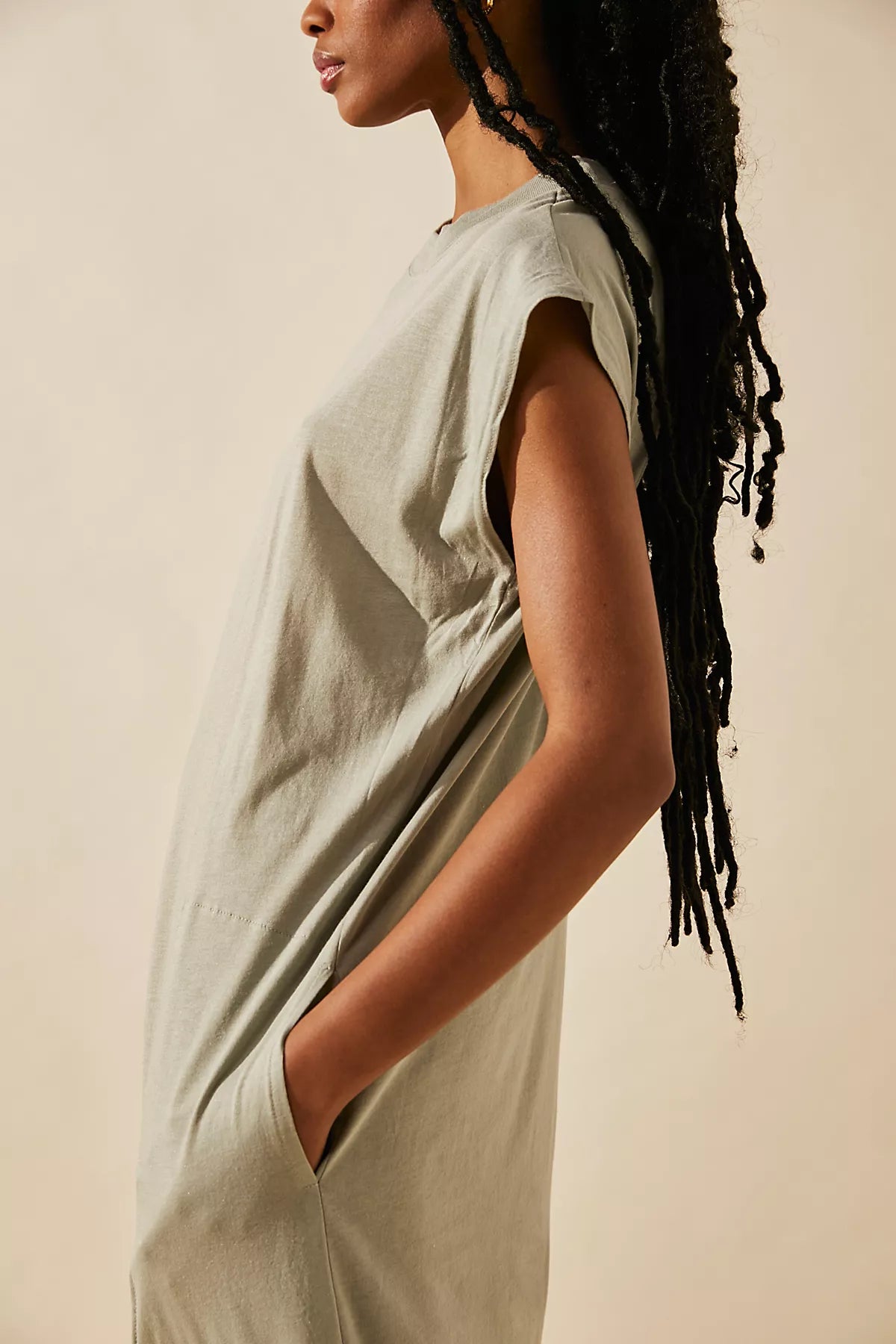 All Day Long Midi T-Shirt Dress