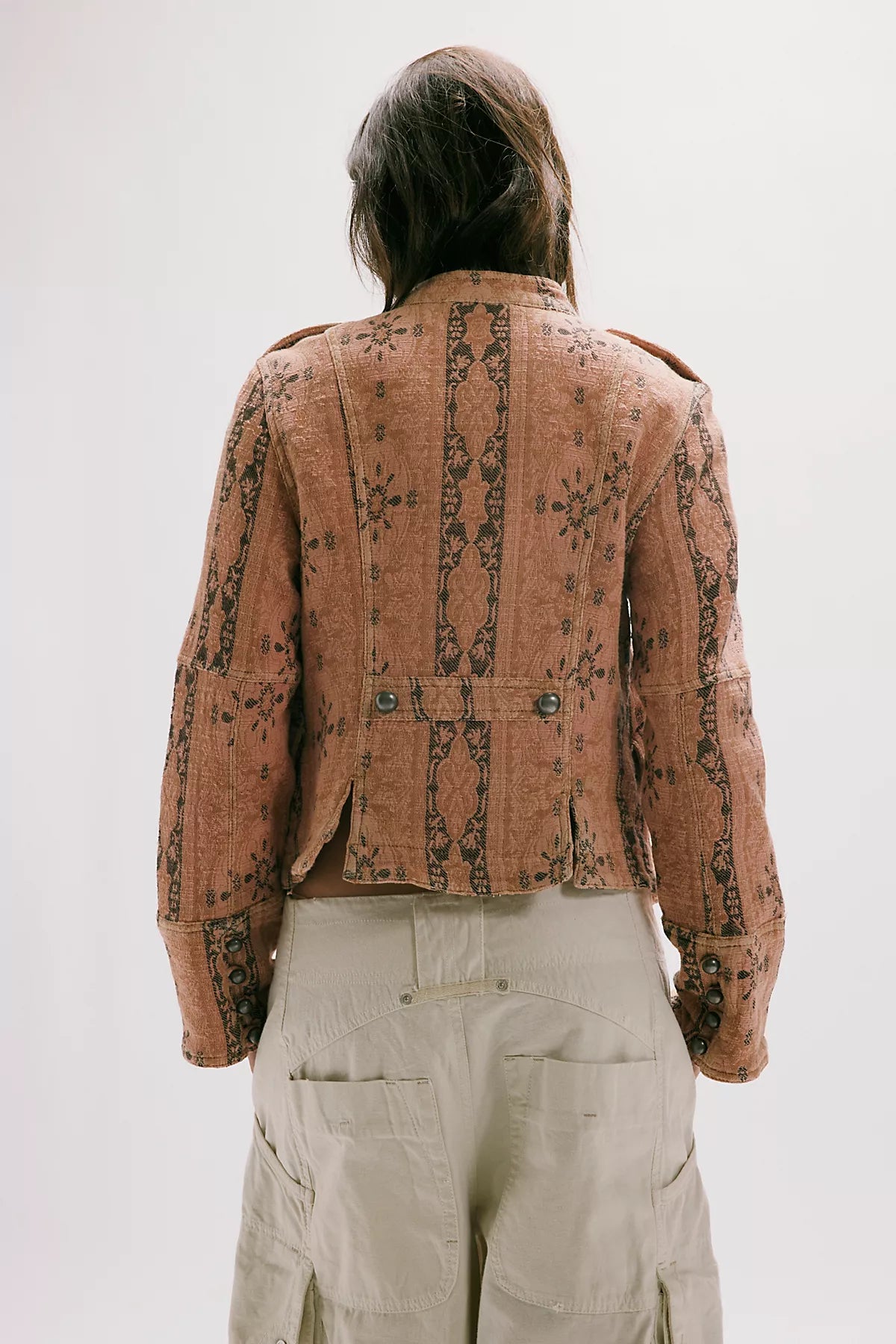 Lotty Jacquard Band Jacket