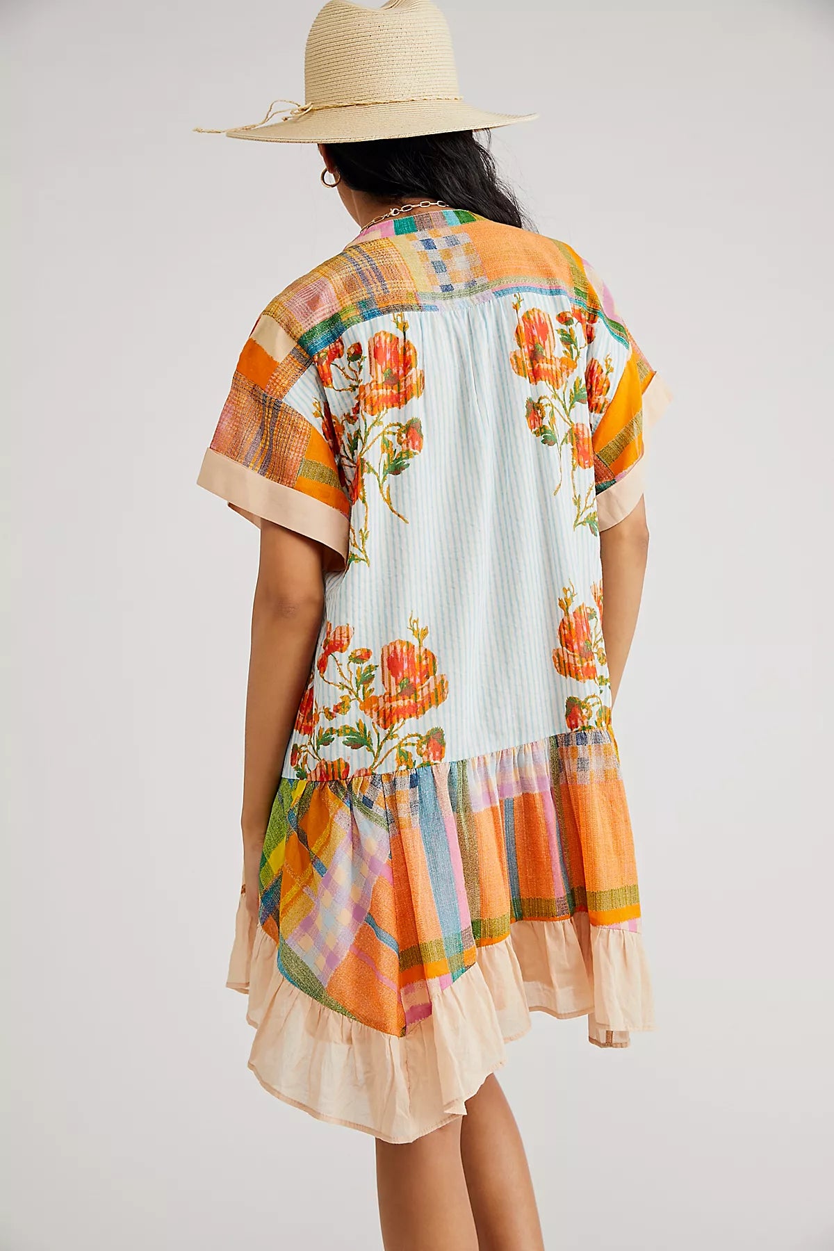 Agnes Printed Mini Dress