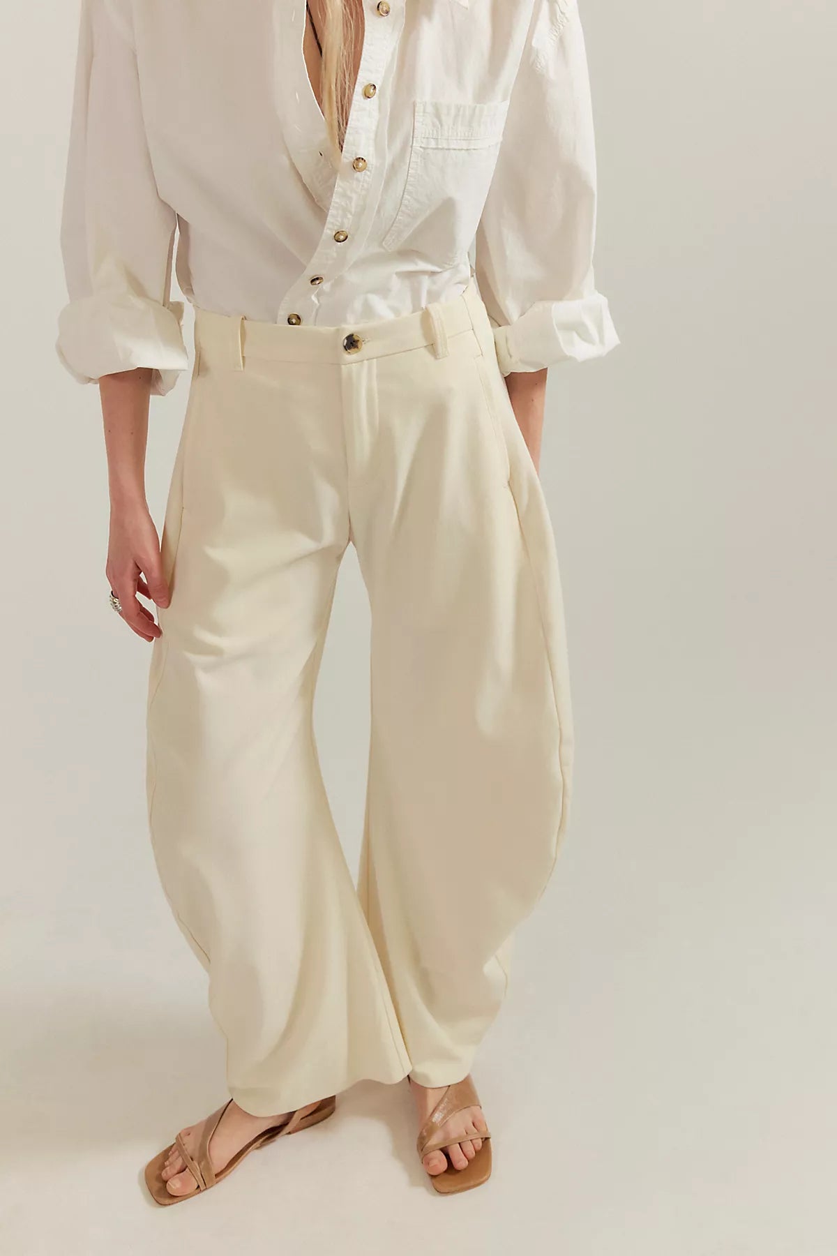 Spotlight Menswear Barrel Trousers