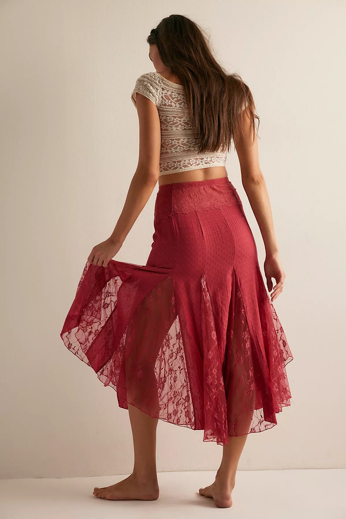 Nice To Meet You Maxi Slip Skirt