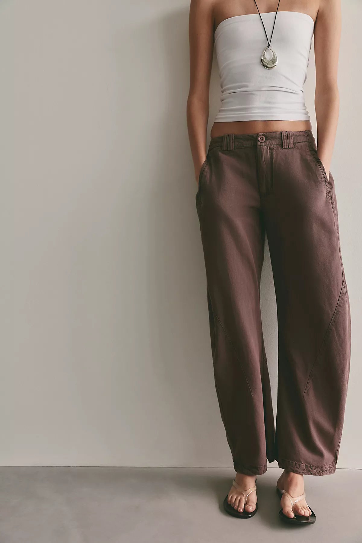 Spotlight Washed Barrel Chino Trousers