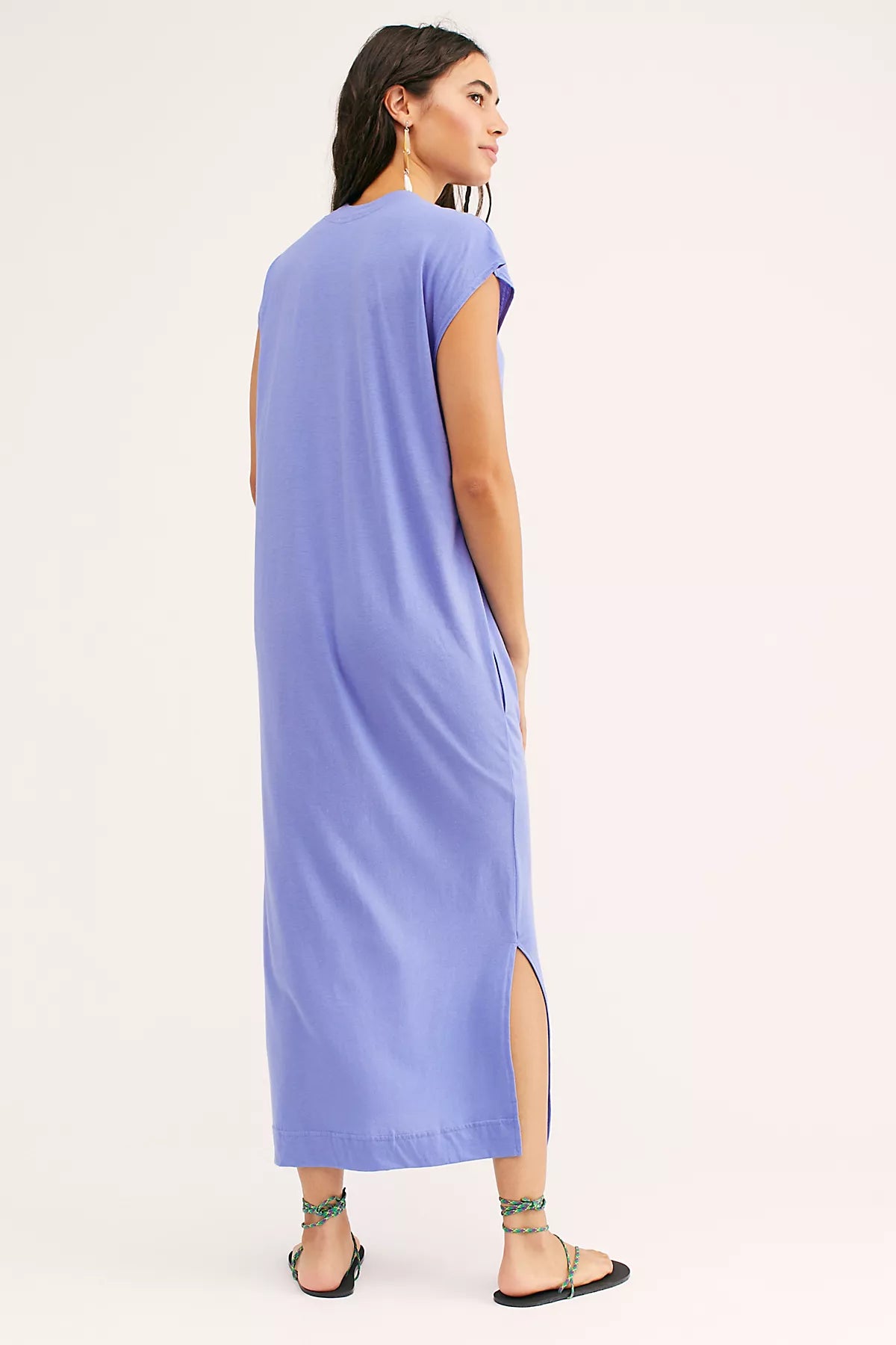 All Day Long Midi T-Shirt Dress