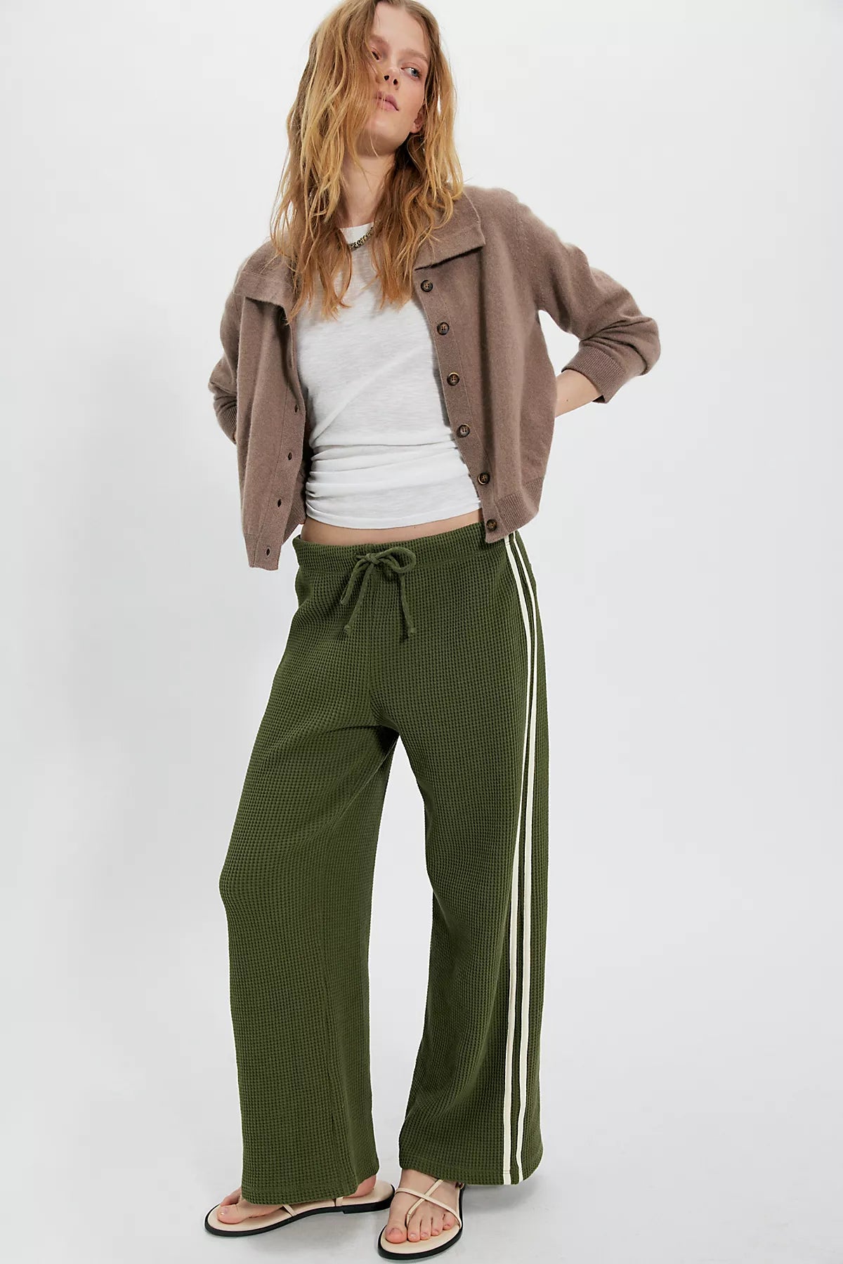 DONNI The Thermal Stripe Pants