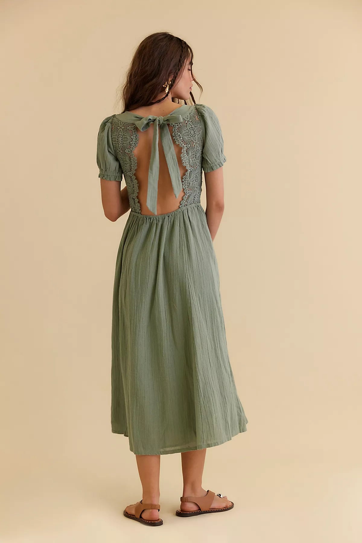 All You Need Is Lace Midi Dress