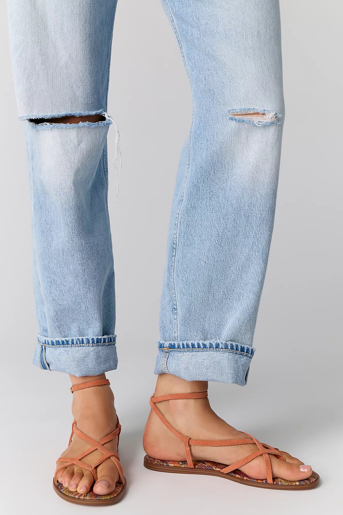 Dakota Woven Strappy Sandals