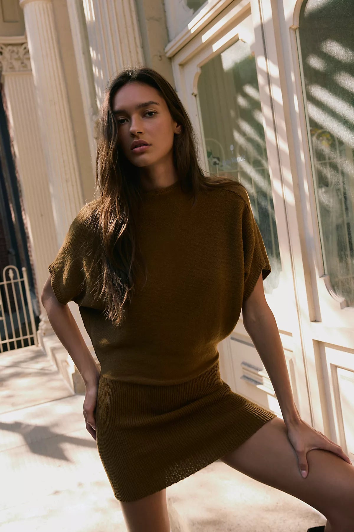 Amara Mini Sweater Dress