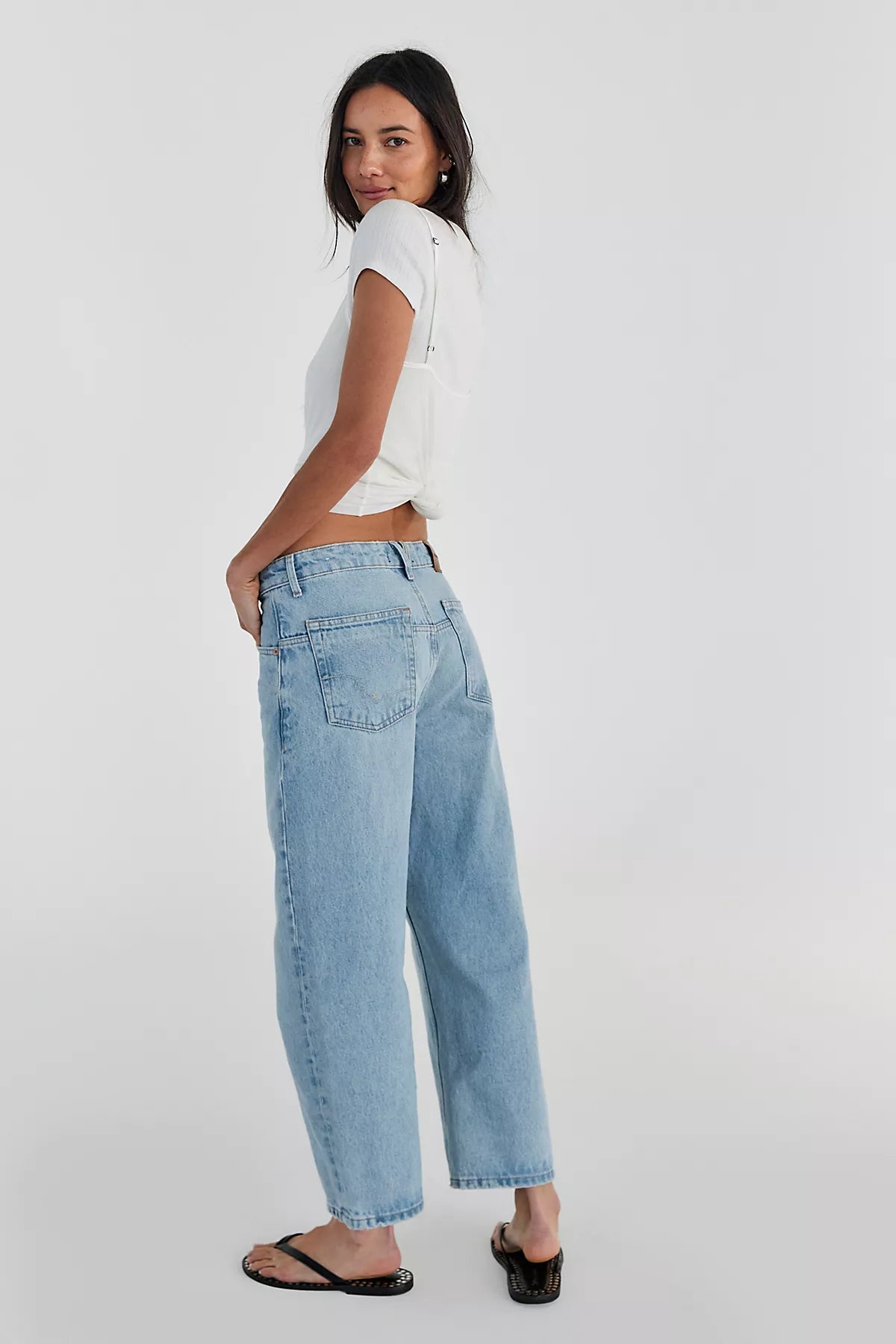 We The Free Deep Trance Dropped Boyfriend Jeans