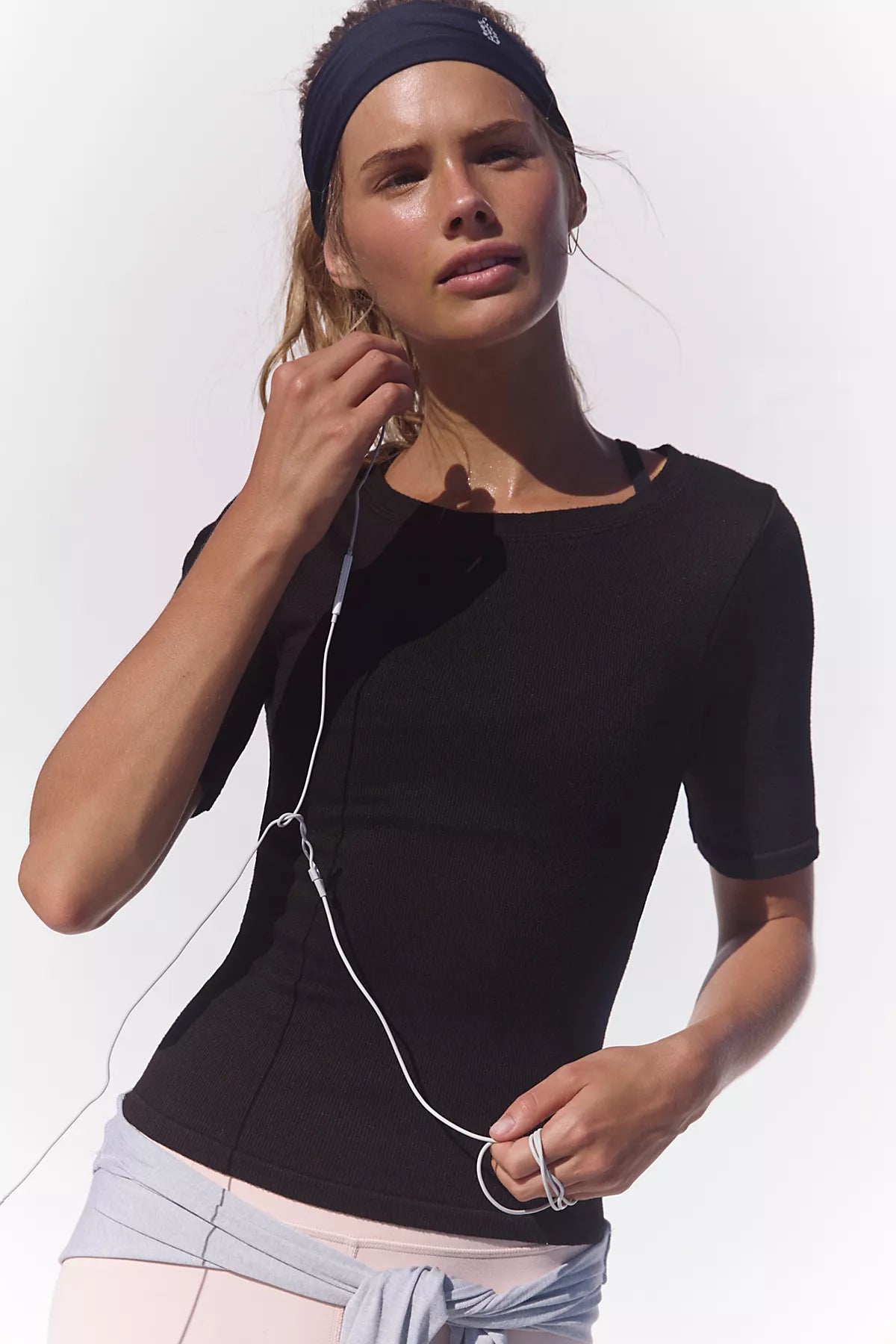 Circuit Ribbed Tee