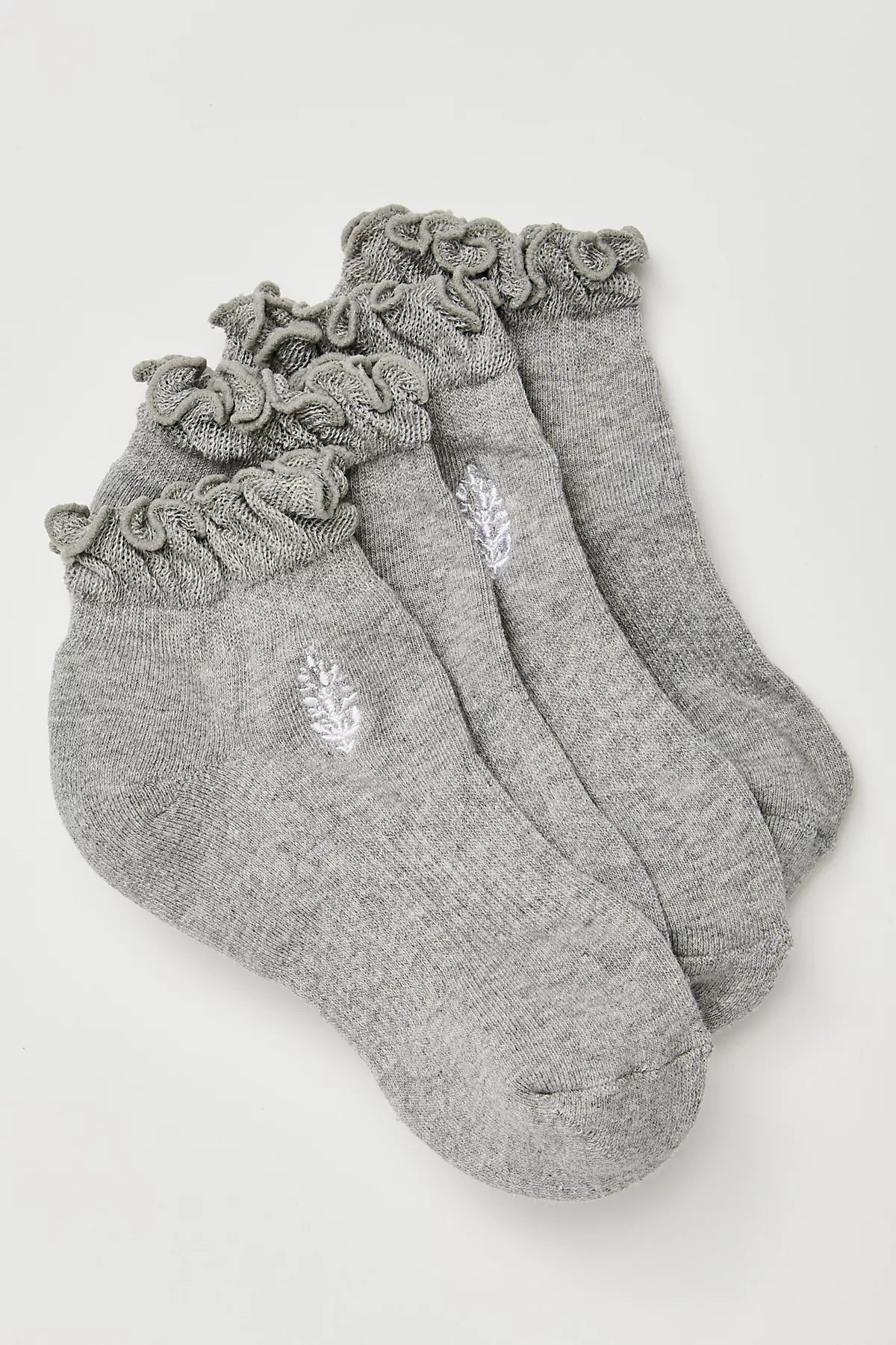 FP Movement Ruffle Sneaker Sock 2-Pack