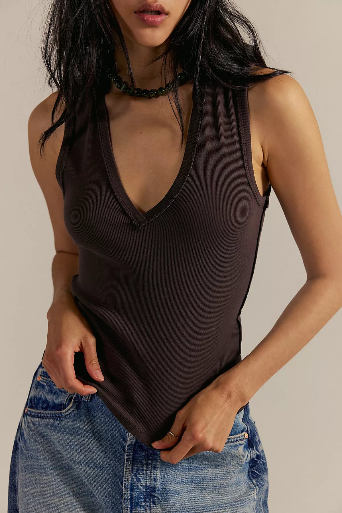 We The Free Neria V-Neck Tank Top