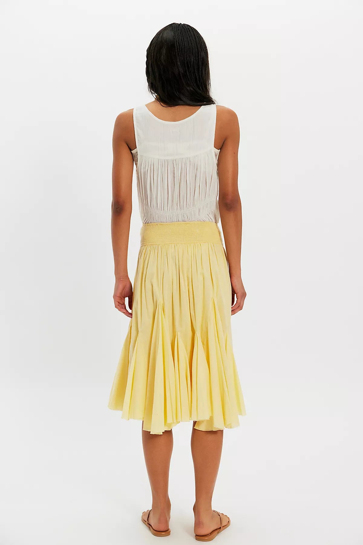 FP One Frida Godet Midi Skirt