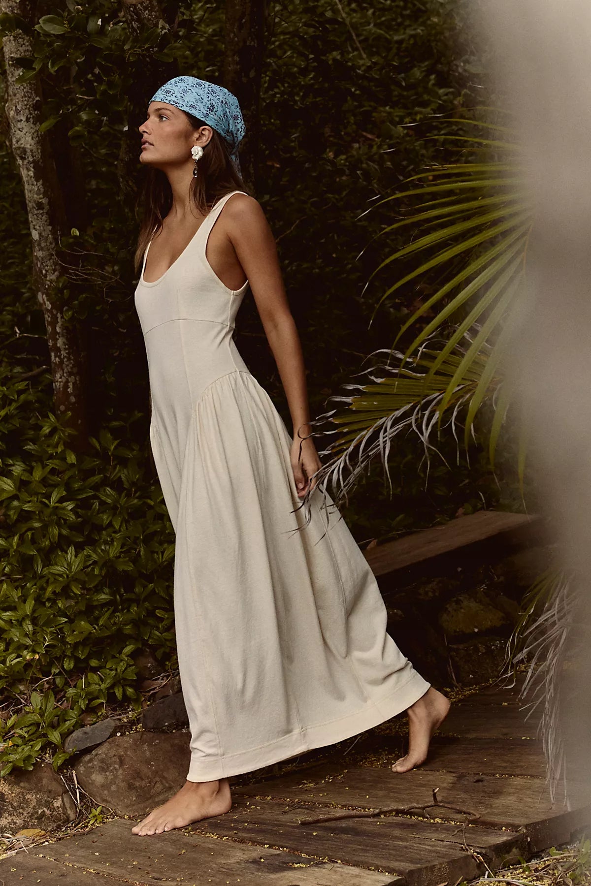 Elsa Cotton Midi Dress