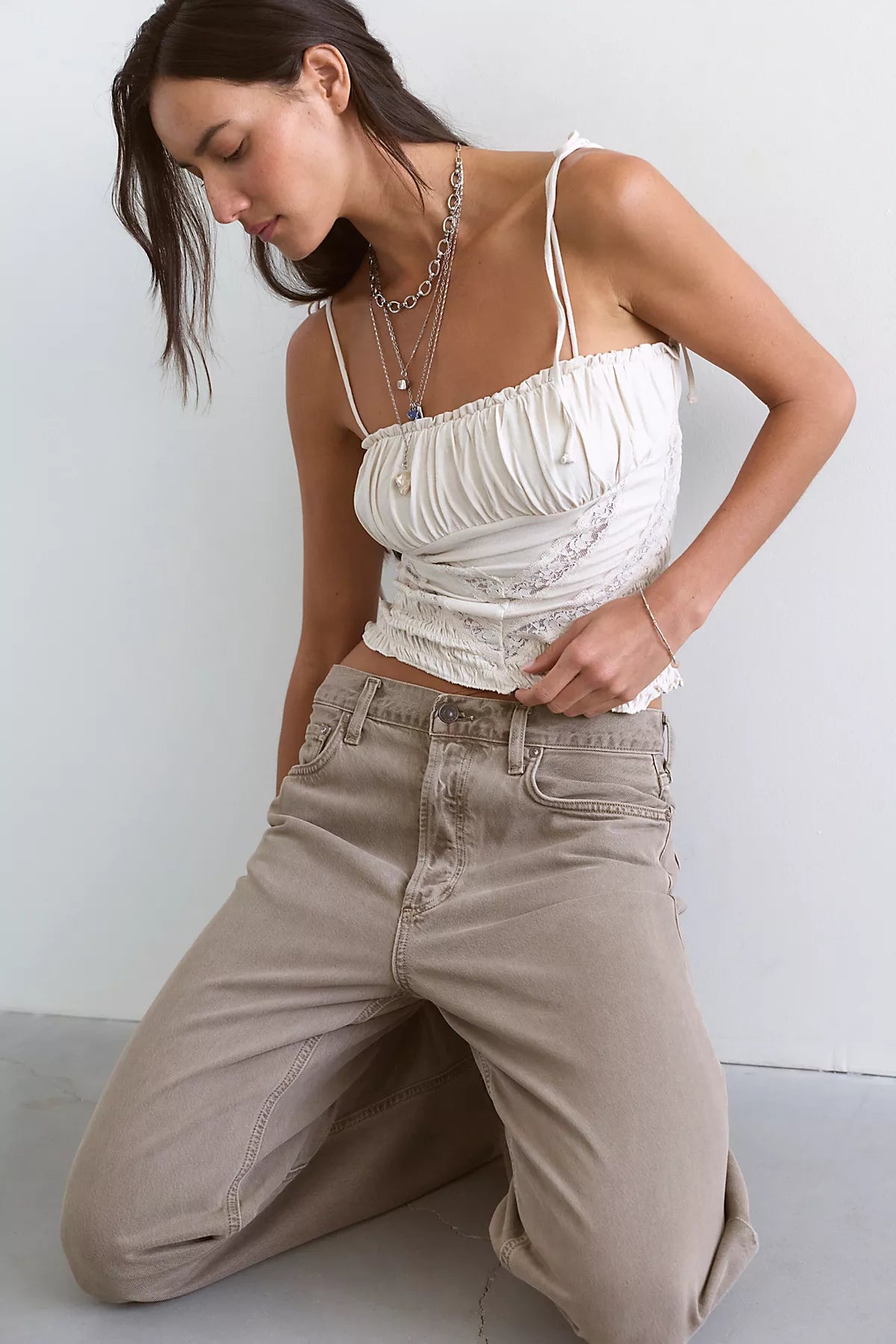 AGOLDE Low-Rise Baggy Jeans