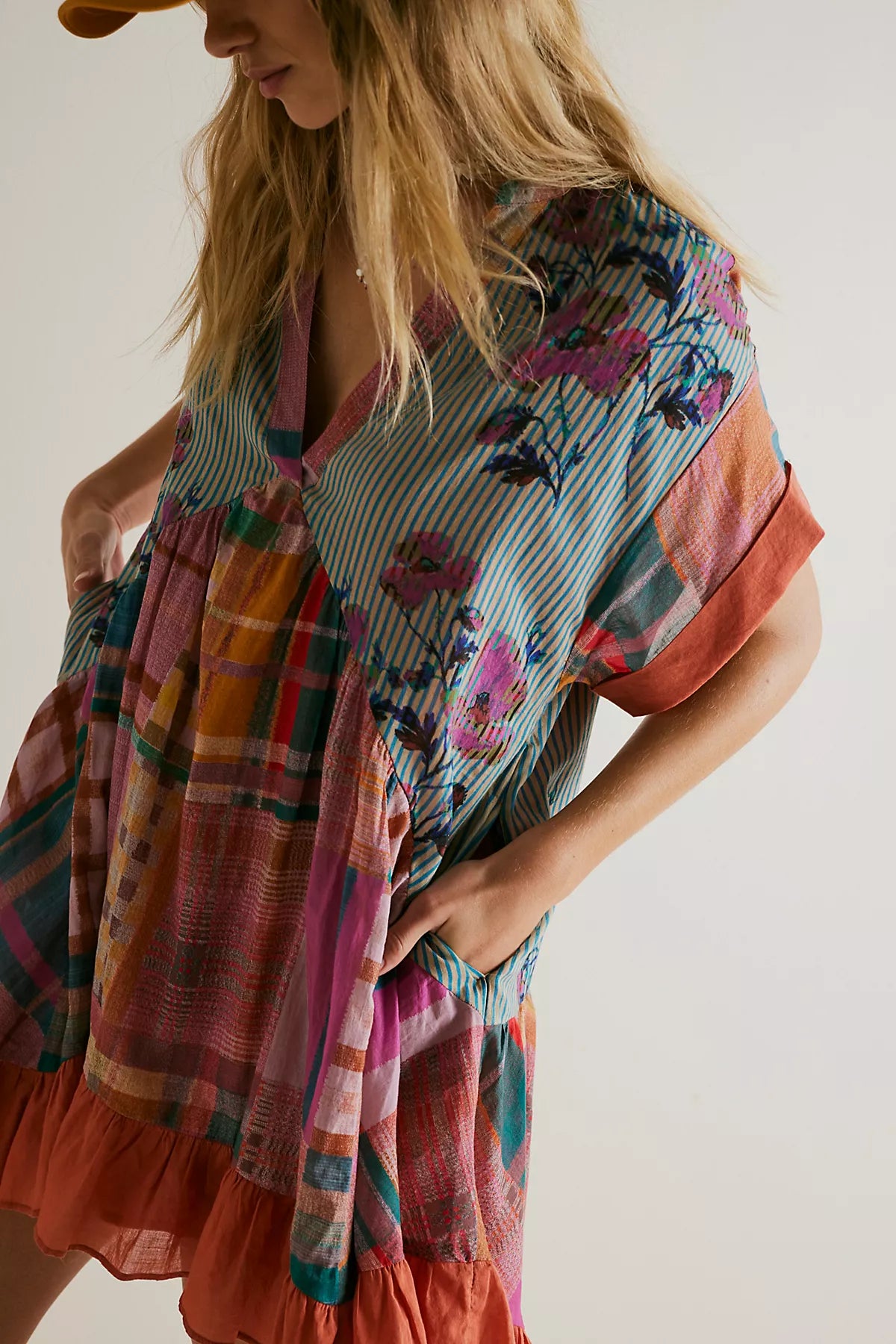 Agnes Printed Mini Dress