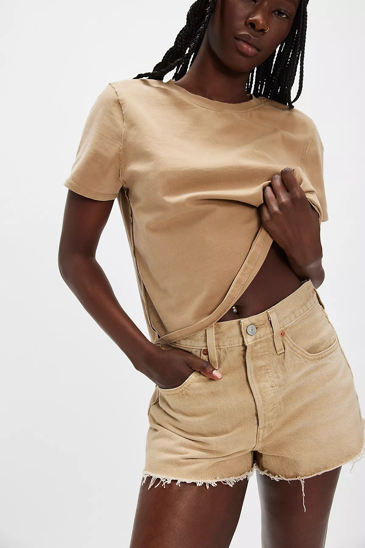 Levi’s 501 High-Rise Denim Shorts
