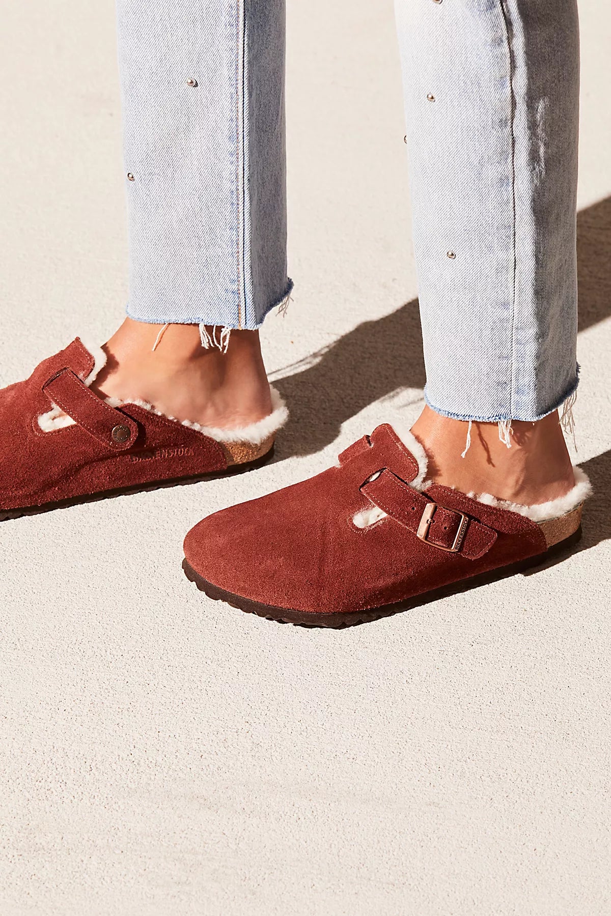 Birkenstock Boston Shearling Clogs