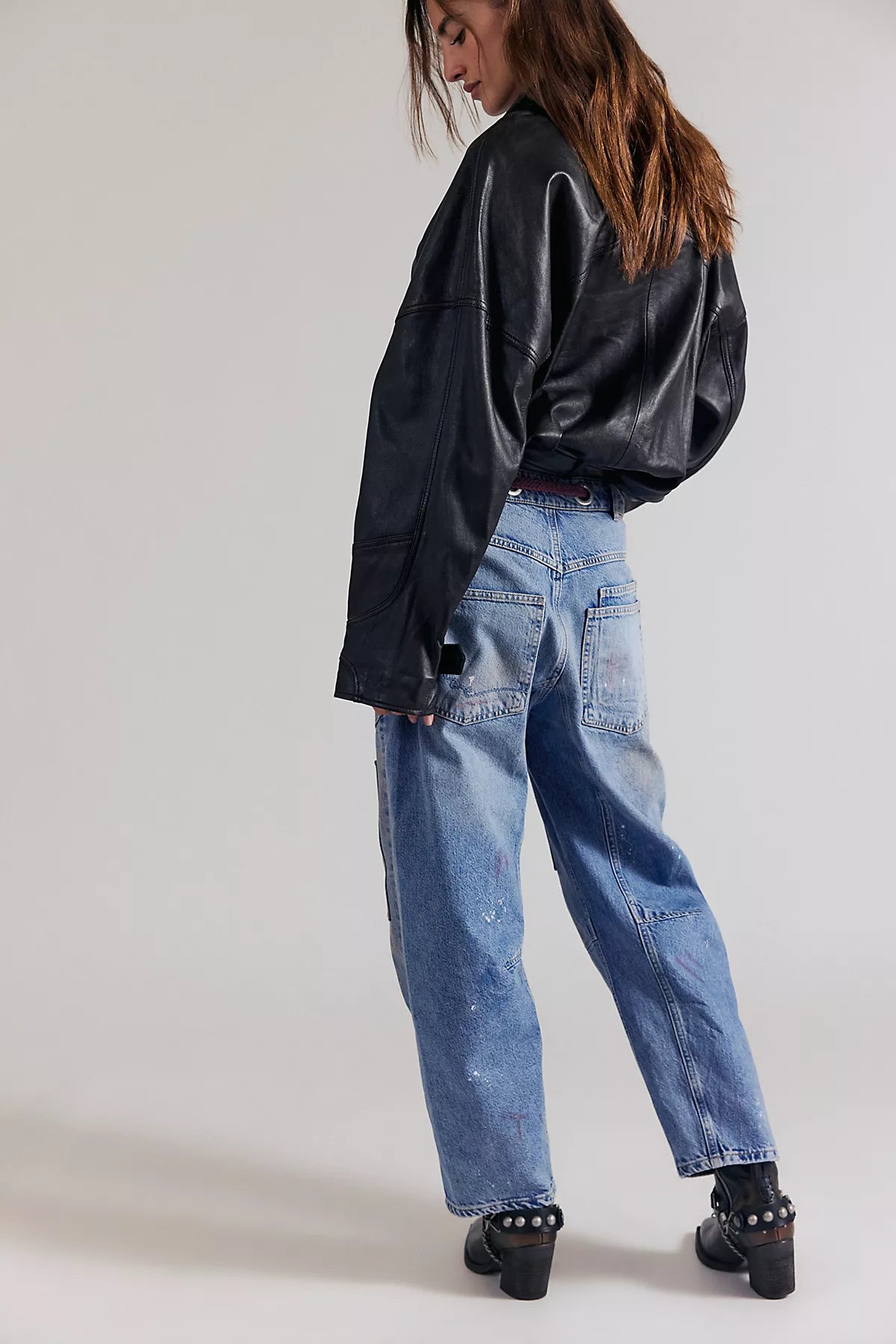 We The Free Moxie Pull-On Barrel Jeans