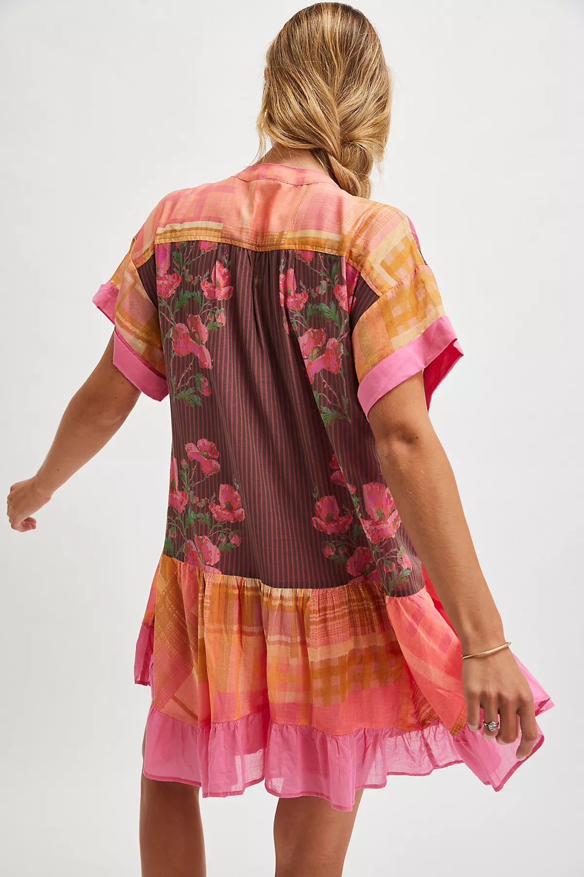 Agnes Printed Mini Dress