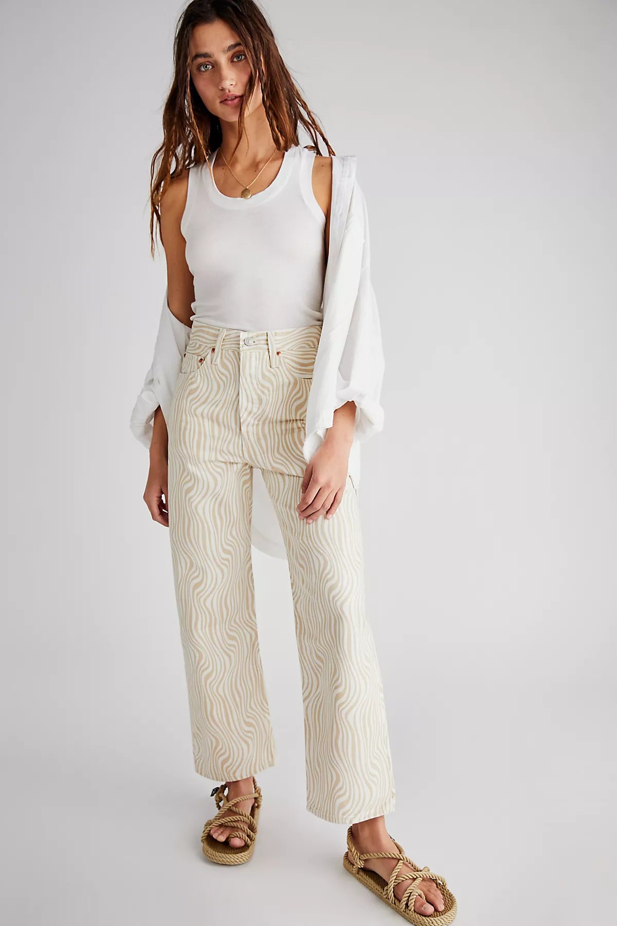 Levi's Ribcage Straight Ankle Jeans