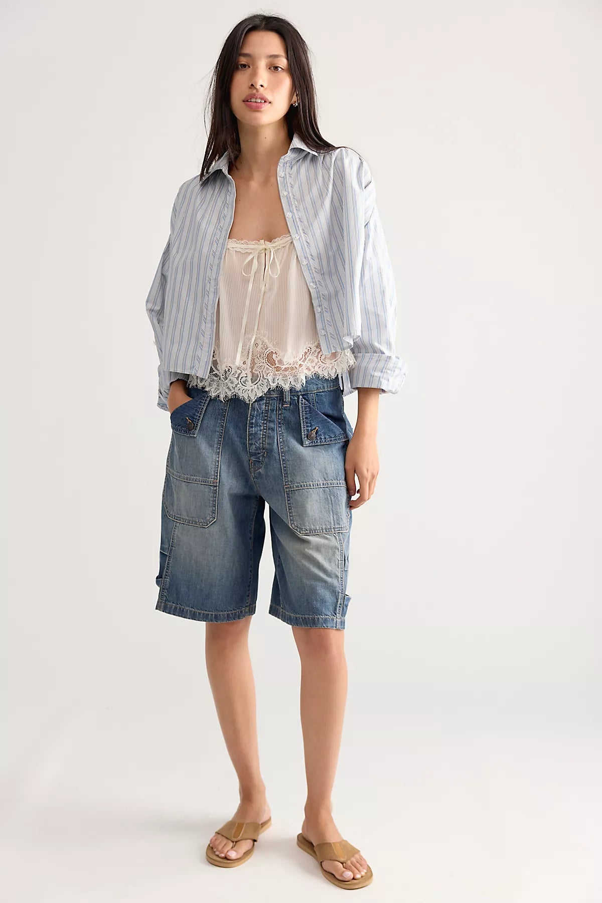 We The Free Mikie Long Shorts