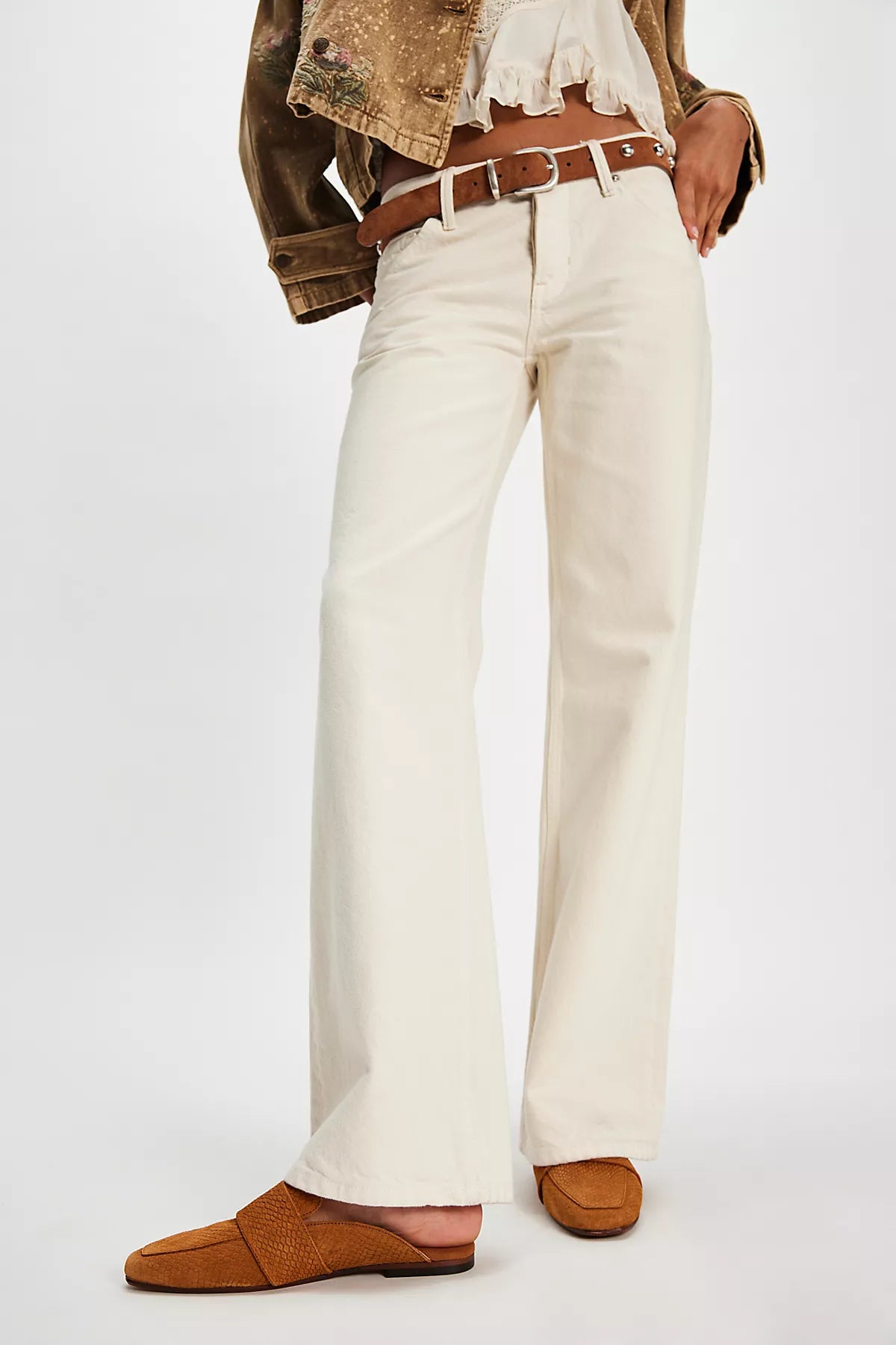 At Ease Embossed Loafers