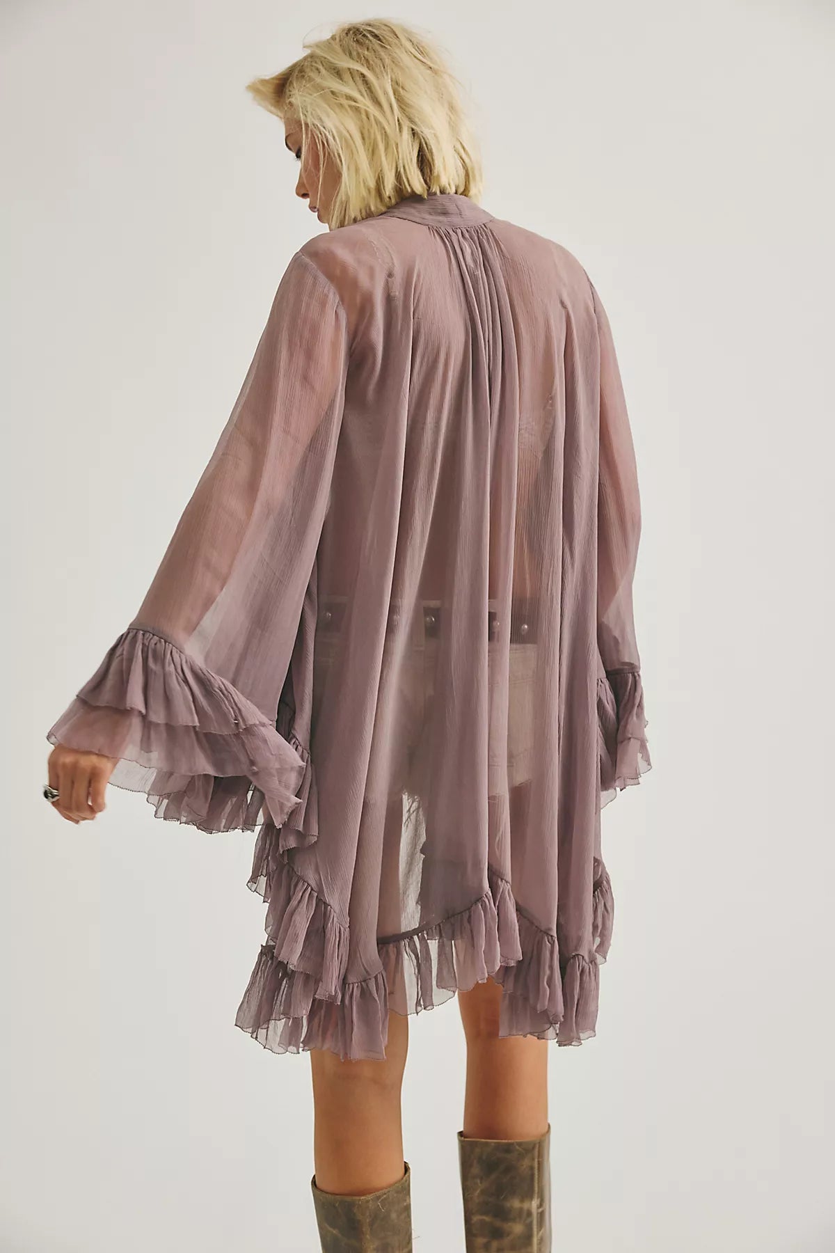 Full Sleeve Frill Top