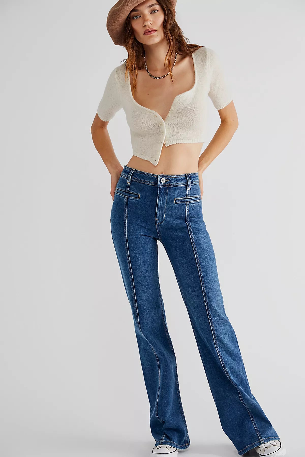 We The Free Firecracker Flare Jeans