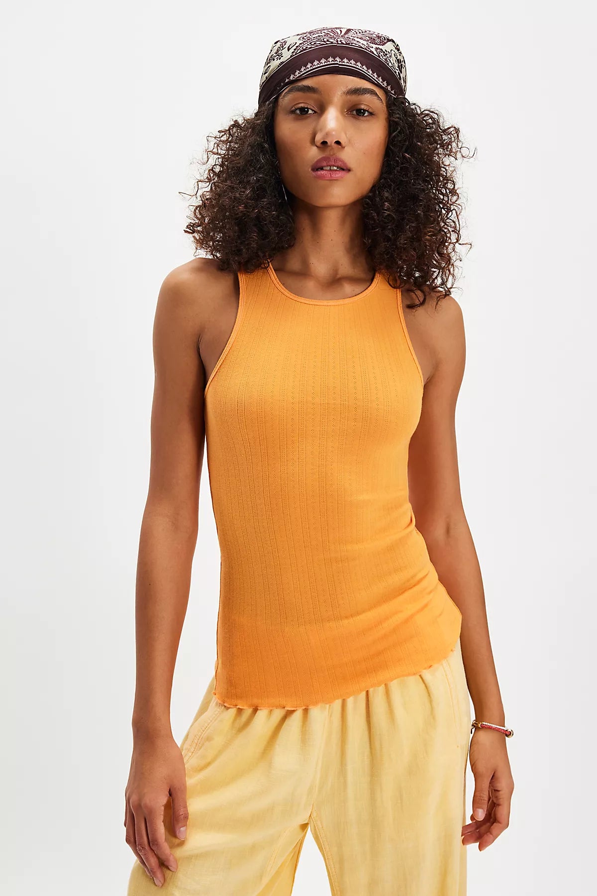 Fresh In Love Pointelle Tank