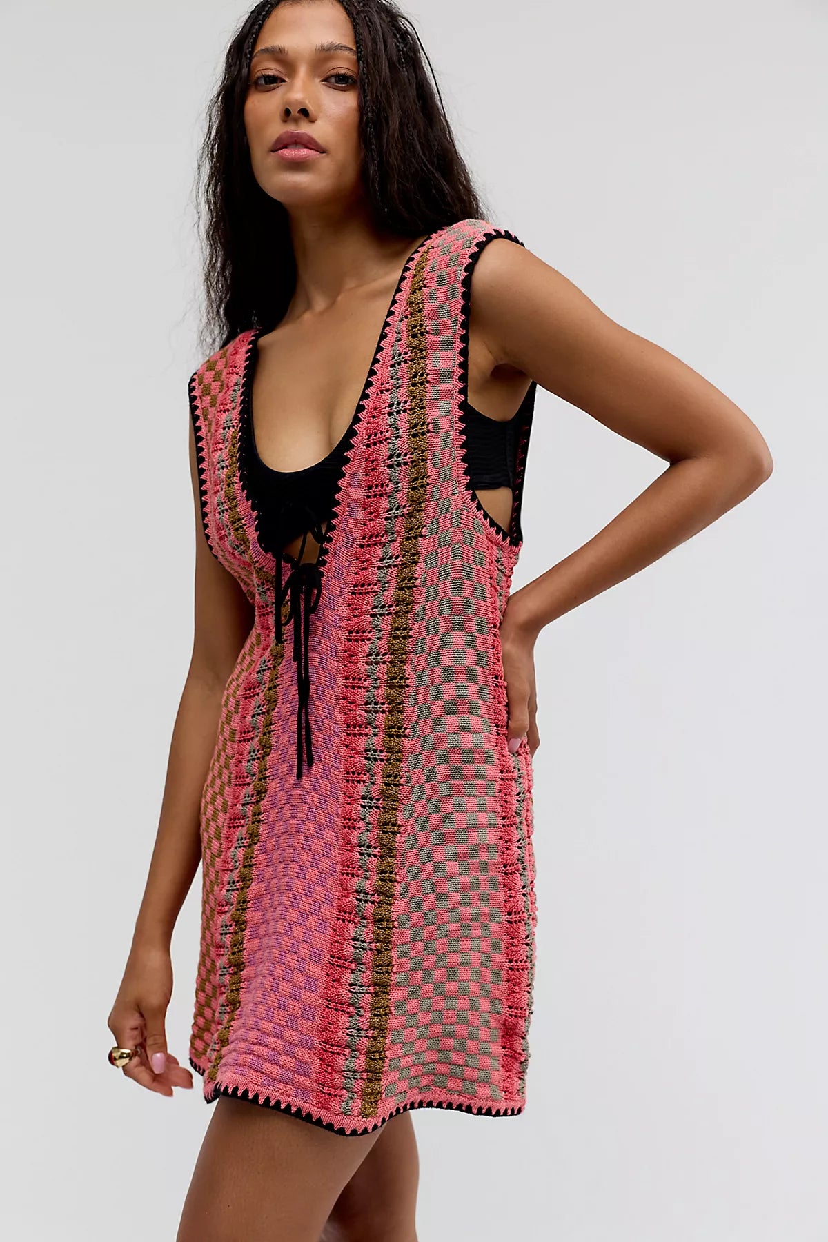 Amalfi Twist Mini Dress
