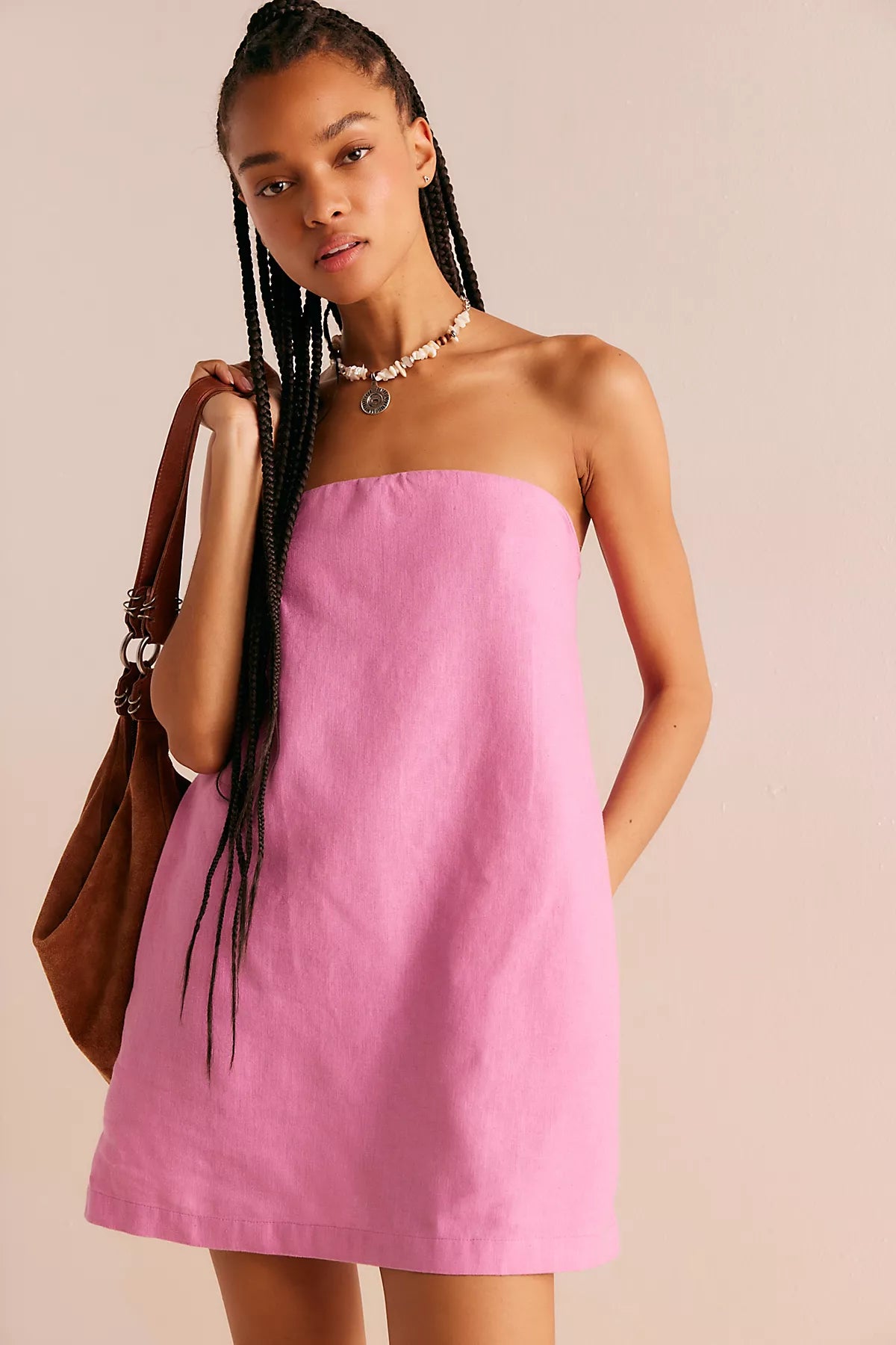 Essentially The Best Cotton-Linen Mini Dress