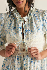 Forever Young Printed Bed Jacket
