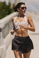 Carpe Diem Eyelet Shorts